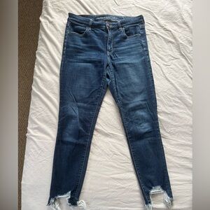 American Girl Dark Blue Skinny Jeans